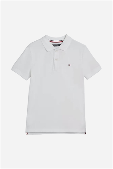 Tommy Hilfiger Flag Polo - Vit